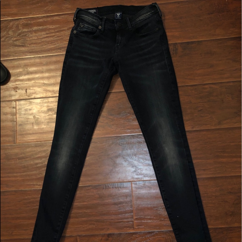 True Religion Casey low rise super skinny jeans
